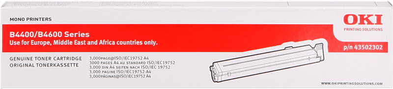 Toner OKI 43502302 (Silo Standard)
