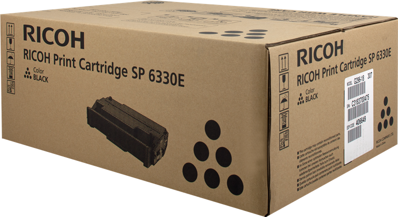 Toner Ricoh SP6330EBK (Silo Standard)