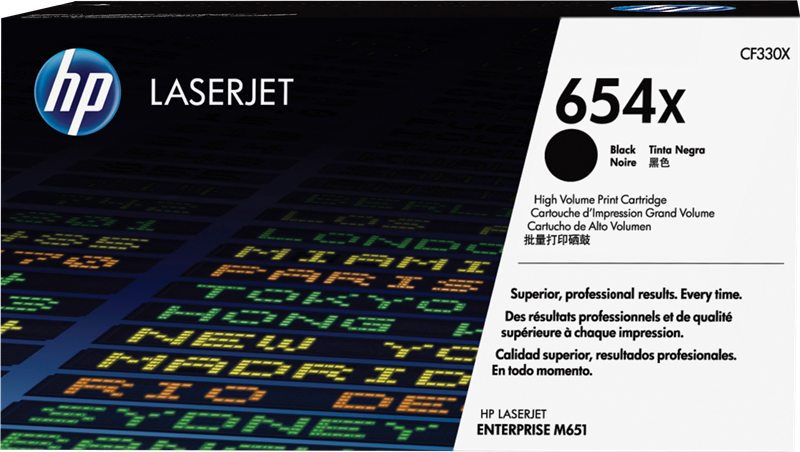 Toner HP 654X (Silo XL)