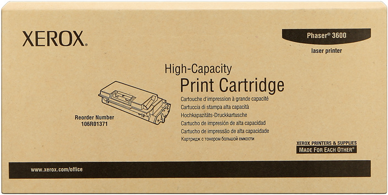 Toner Xerox 106R01371 (Silo XL)