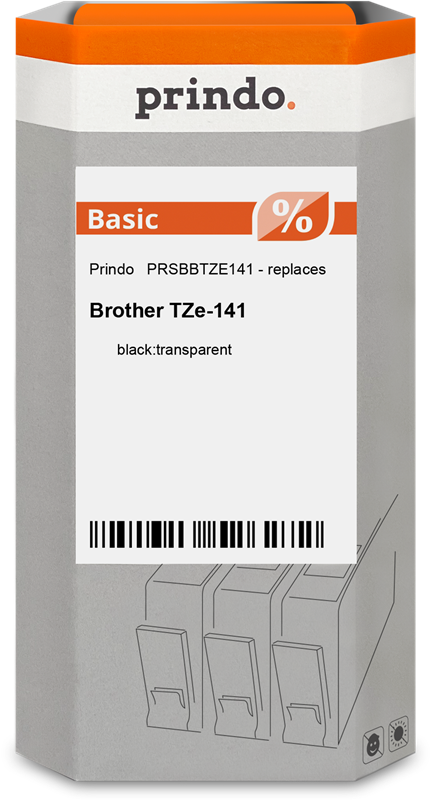 prindo-basic-schriftband-schwarz-auf-farblos