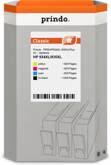 prindo-classic-xl-multipack-schwarz-cyan-magenta-gelb
