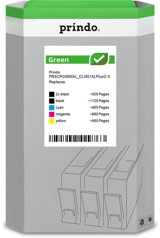 prindo-green-xl-multipack-schwarz-schwarz-cyan-magenta-gelb